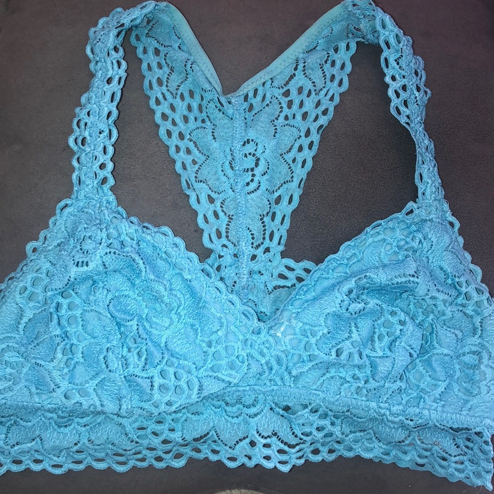 Blue Aerie Lace Bralette